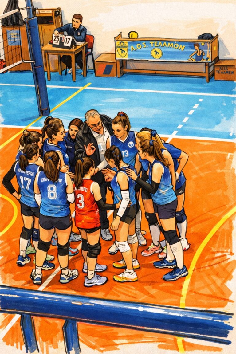 Την 4η θέση κατέλαβε το γυναικείο τμήμα βόλεϊ