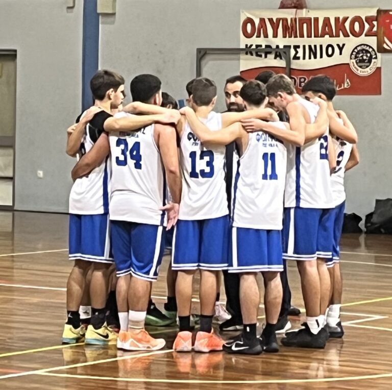 Ένωση Αμφιάλης vs Φοίνικας Πειραιά 63-60 (εφηβικό). 38 λεπτά δεν ήταν αρκετά